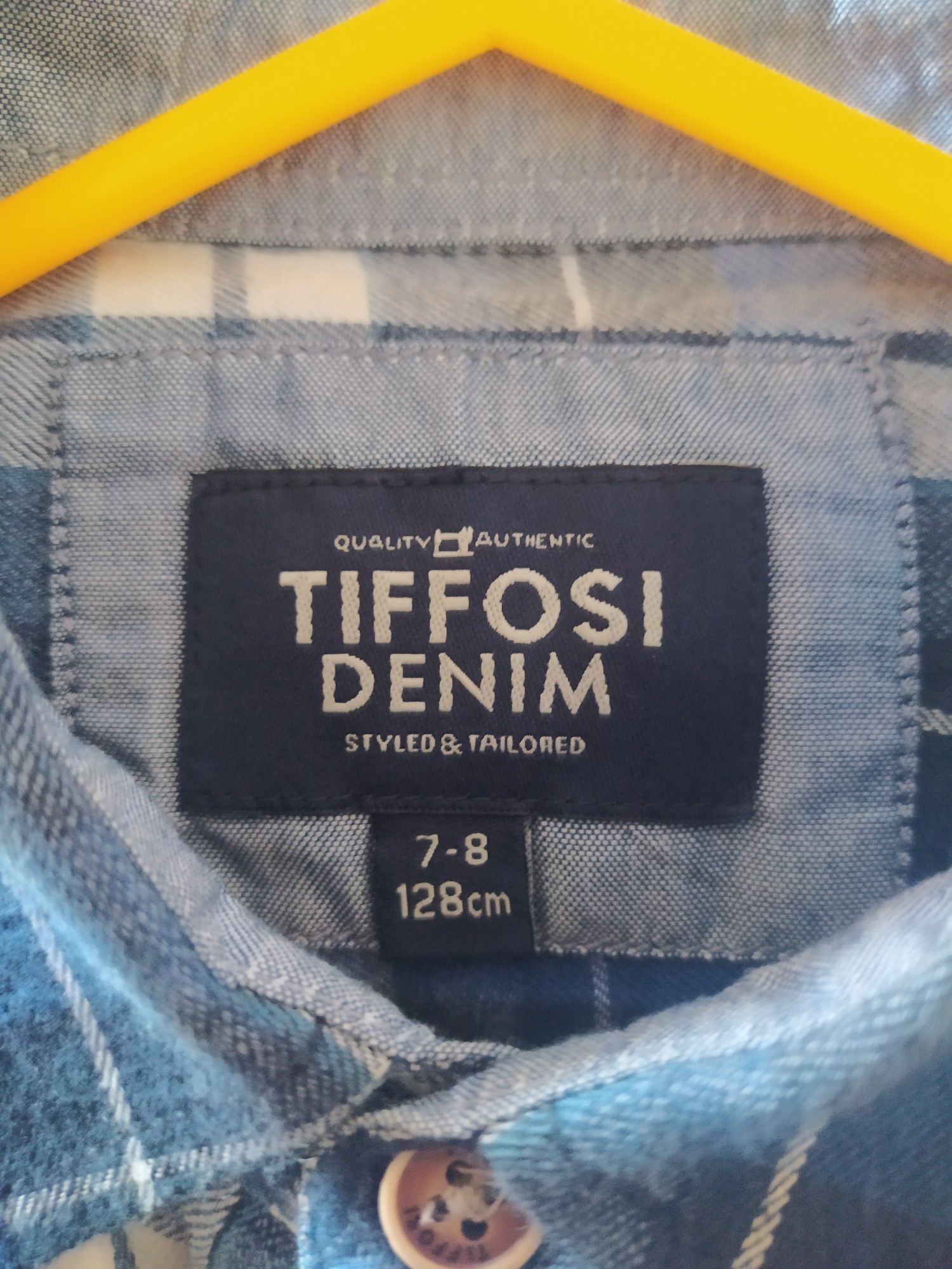 Camisa flanela menino Tiffosi 7-8 anos