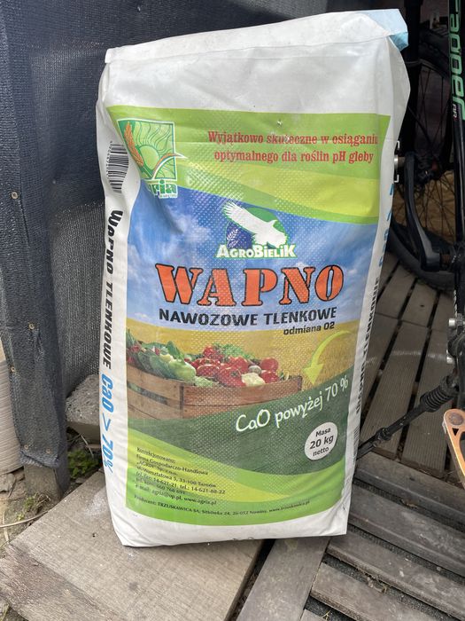 Wapno nawozowe tlenkowe Agrobielik 20kg