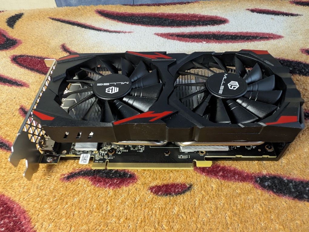 Відеокарта RX 580 8GB Mullse | Нова | 2 вентилятори | 3xDP + HDMI