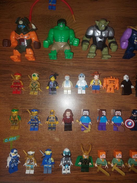 Lego ninjago, super heroes, Harry Potter, Nexo Knight's, Hidden Side