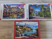 Puzzle Trefl 1000, 1500, 2000, kawałków Castorland Clementoni