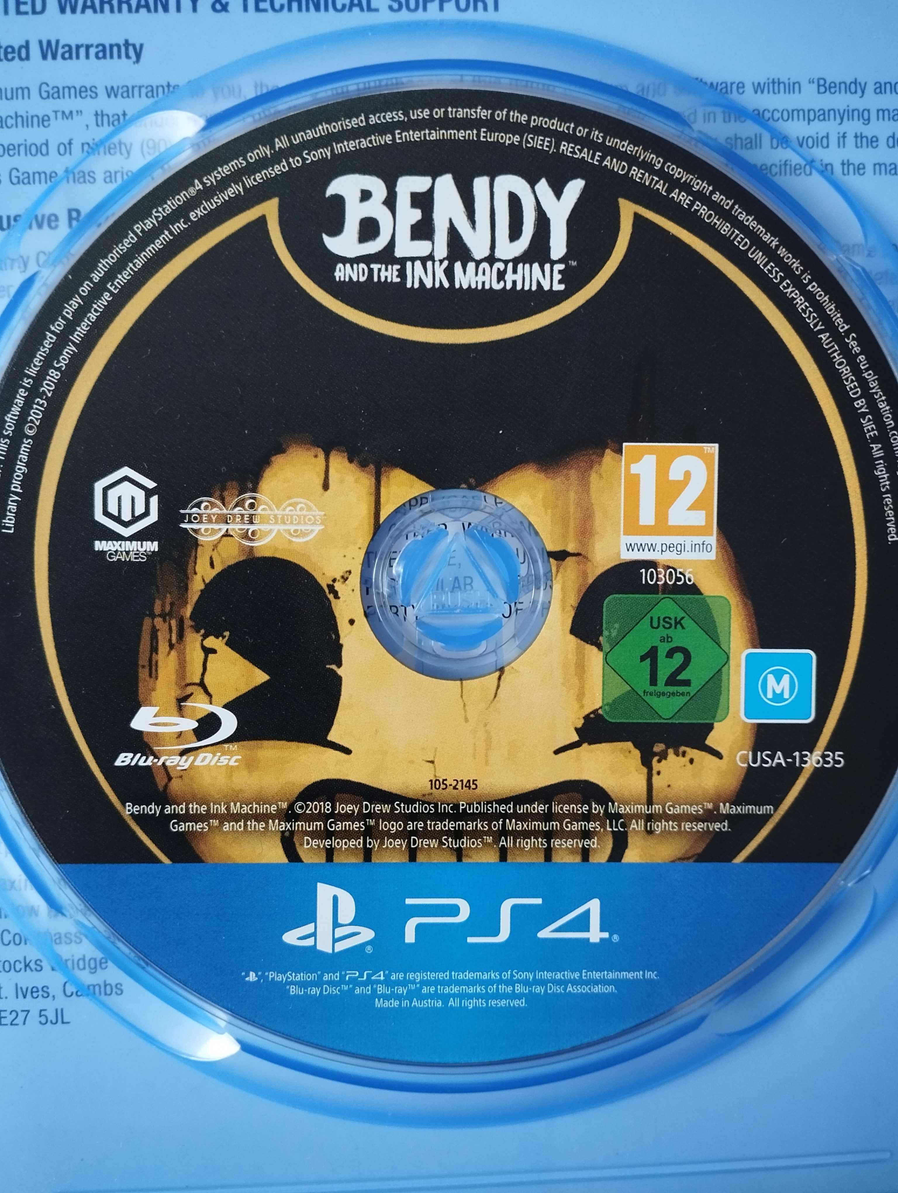 Gra Bendy And The Ink Machine PS4/PS5 Playstation
