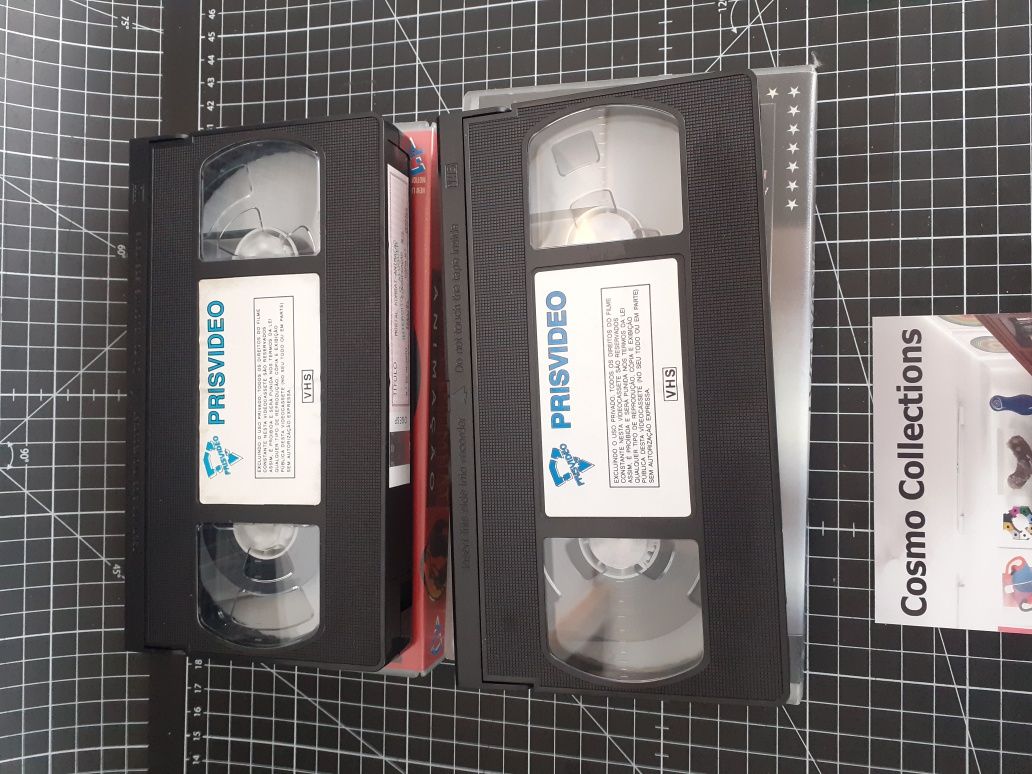 VHS Mortal Kombat 2, animation e vhs Home Alone 1 e 2