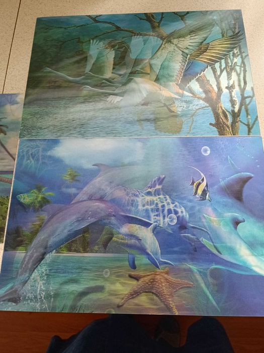 Kartki 3D duże (3szt. - gratis