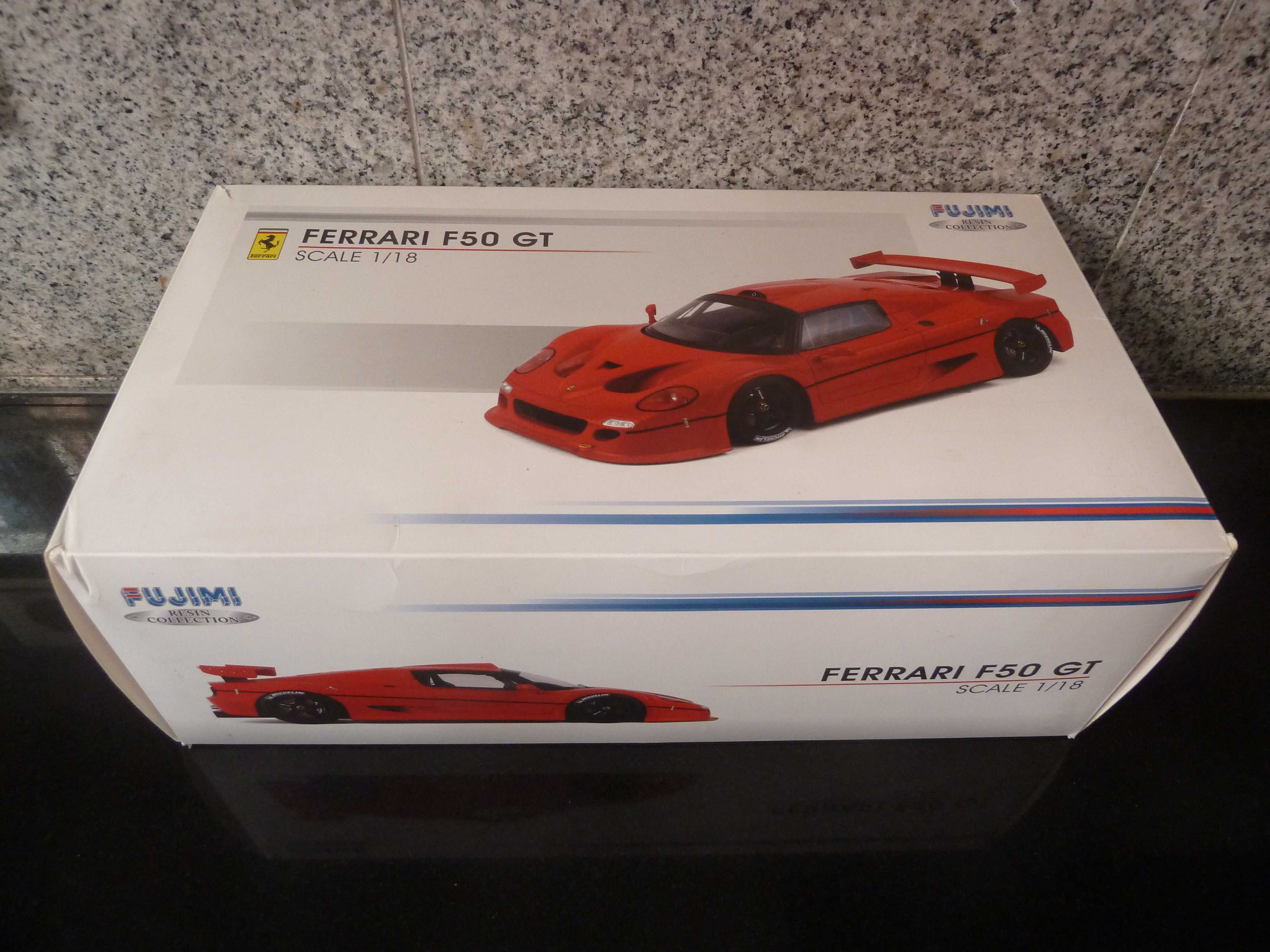 1:18 Fujimi/TSM, Ferrari F50 GT, AutoArt, Minichamps