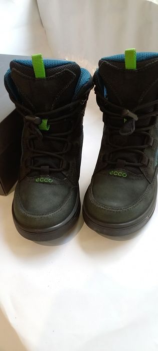 Ecco 32 рр зимові чоботи зимние ботинки 21 см