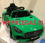 OKAZJA! Mercedes GTR zielony auto na akumulator NOWY Autko dla dziecka