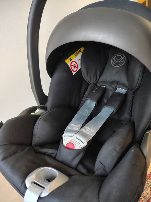 Автокресло Cybex Cloud T i-size Sepia Black автолюлька