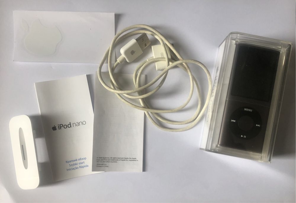Ipod Nano 4 gen 8GB NOWA BATERIA Pudelko
