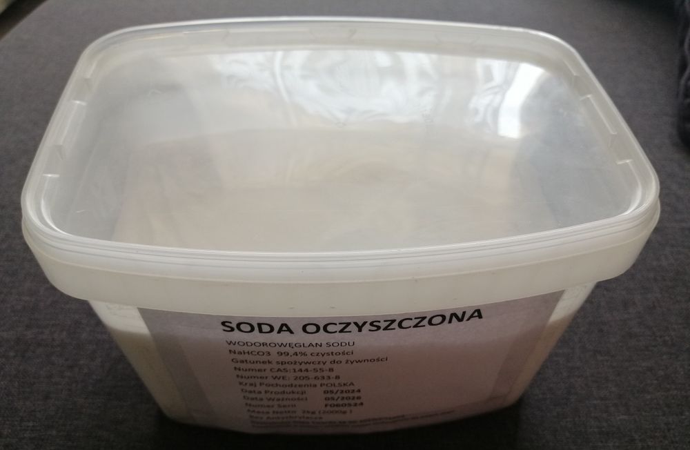 Soda oczyszczona spożywcza