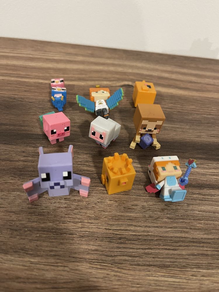 Minecraft figurki 6 sztuk kompet