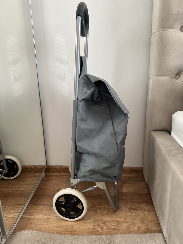 Torba na kolkach wózek zakupowy wyspkosc 87 cm