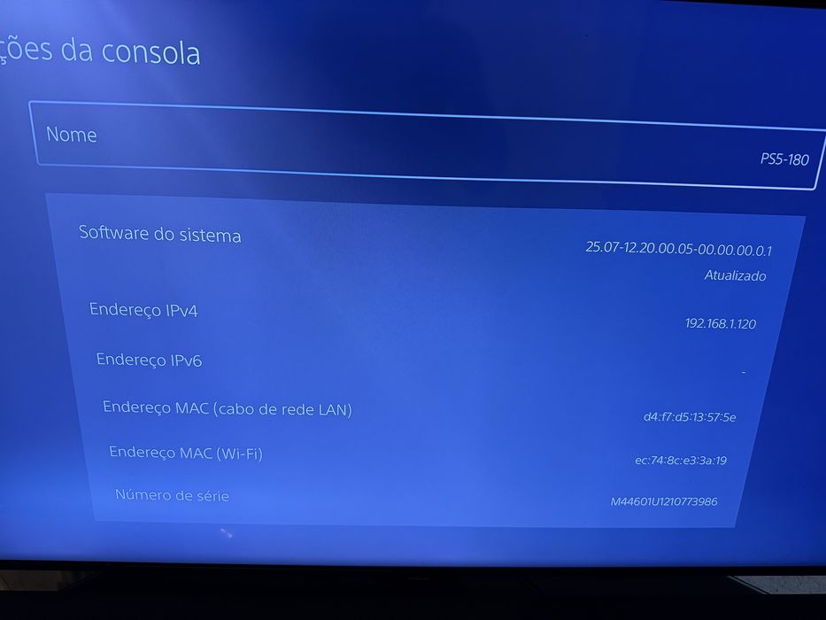 PS5 slim versao de disco com 1Tb disco