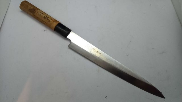 Nóż japoński yanagiba stal weglowa hagane