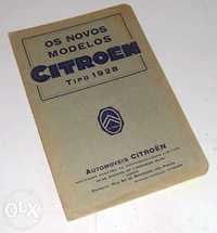 Citroën - Catálogo de 1928 (Raro)