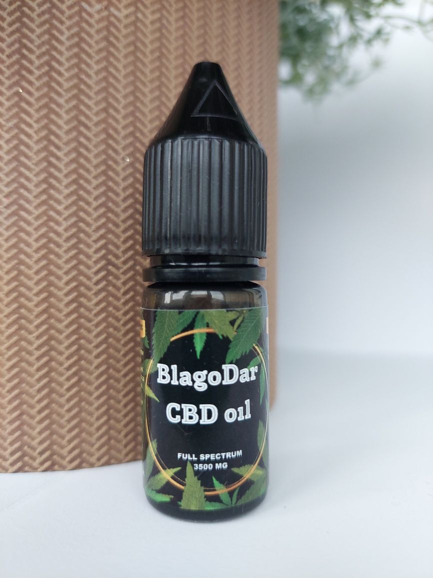 КБД масло, CBD oil 100%  3500 mg full spectrum 35%