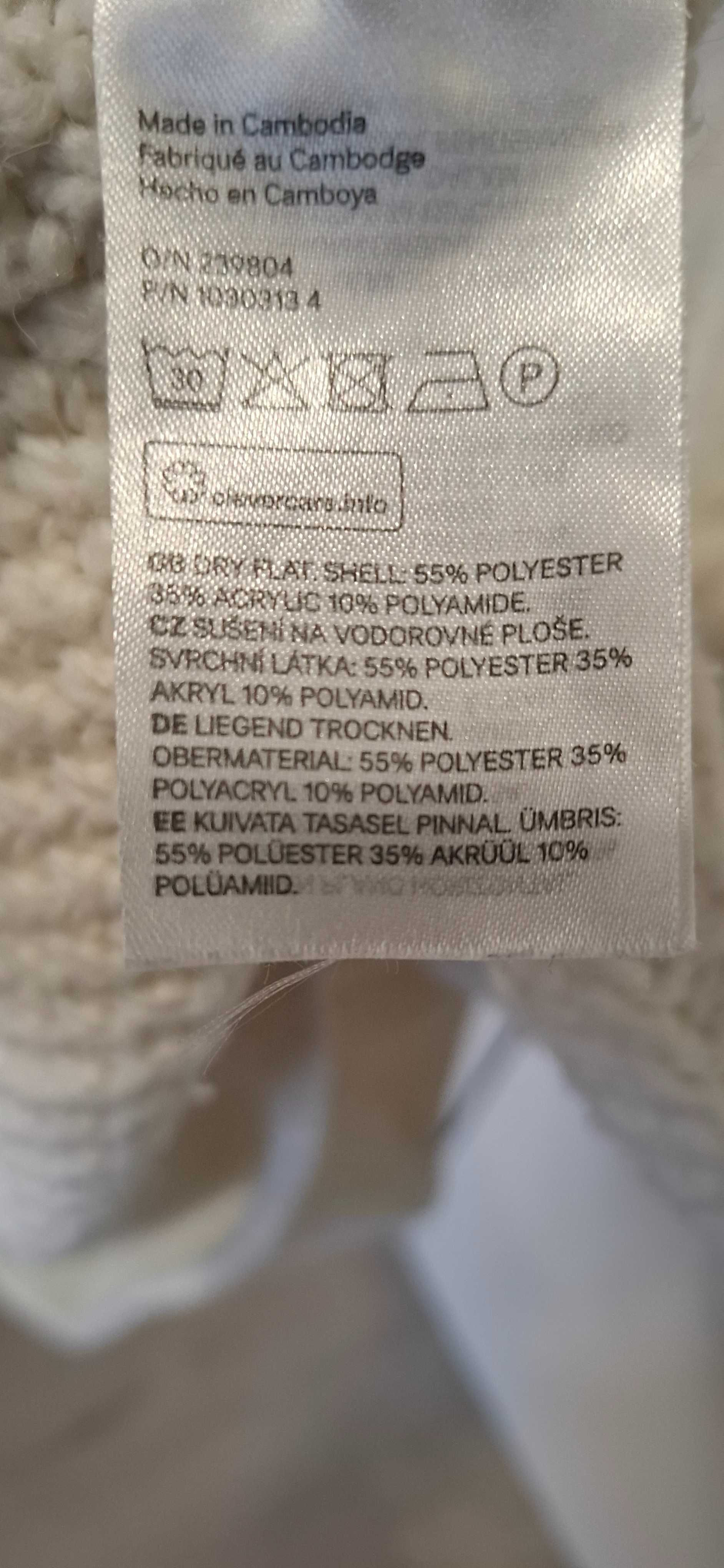 Sweter HM. Kremowy