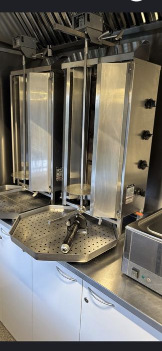 Przyczepa gastronomiczna wyposażona pod kebab - wynajem