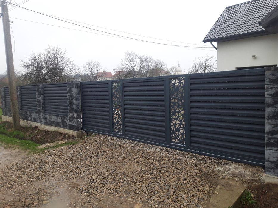 Ворота відкатні відїздні автоматика на ворота