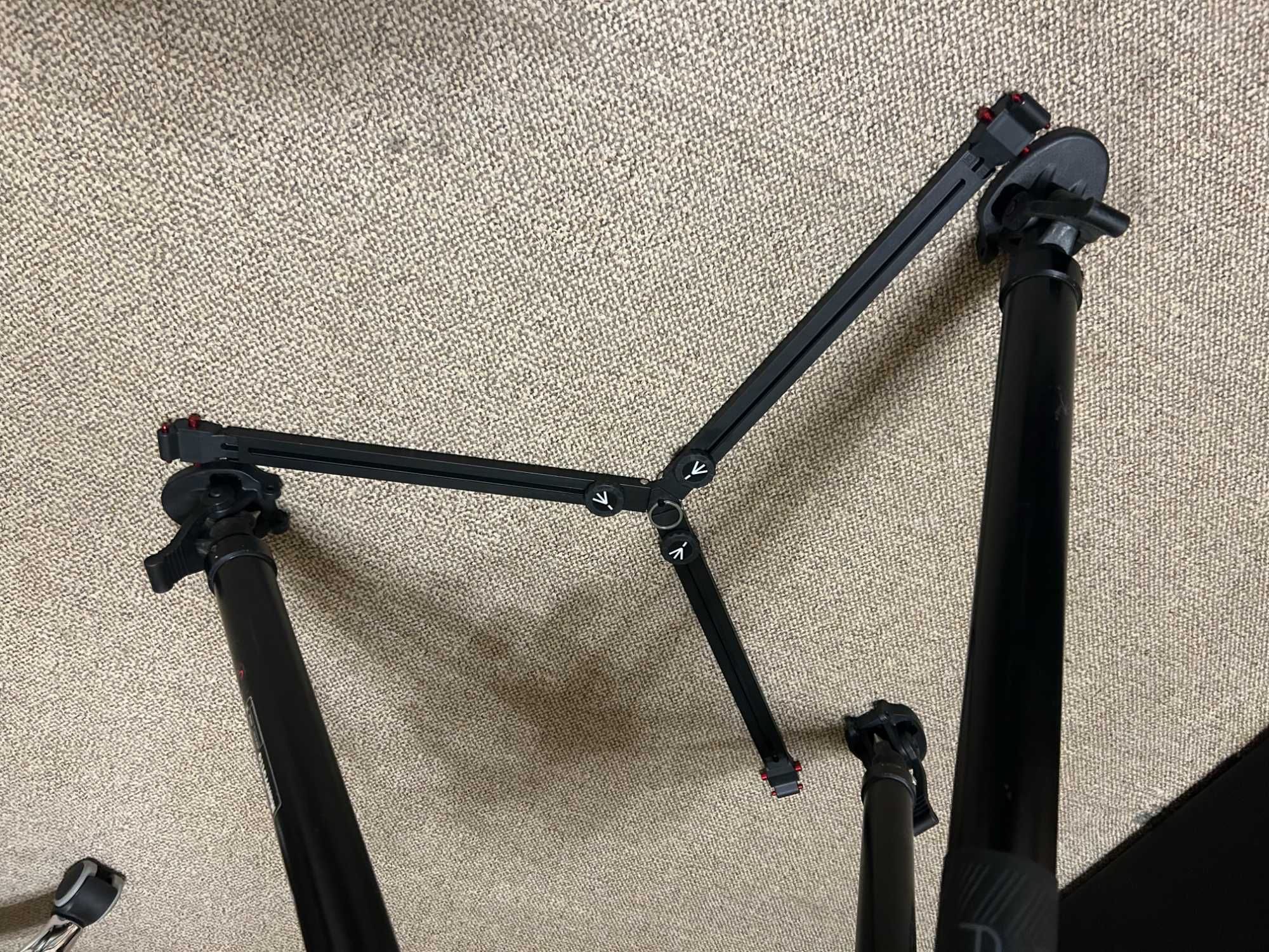 Штатив Manfrotto 504X & CF Fast Sing Leg Tripod (MVK504XSNGFC)