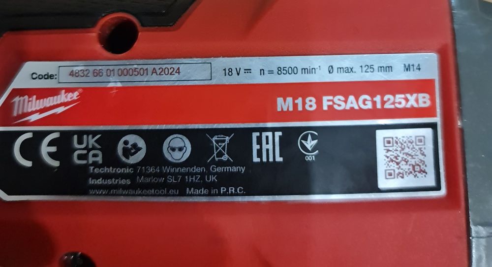 Майже Нова Болгарка MILWAUKEE 2024