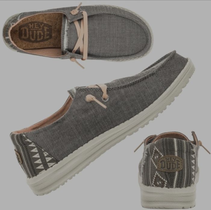 Nowe półbuty mokasyny Hey Dude 41