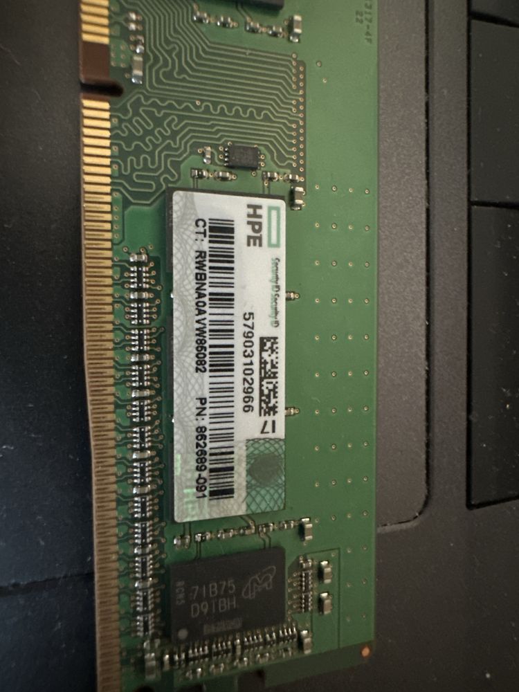 Memoria 8Gb U-DIMM para servidor HP