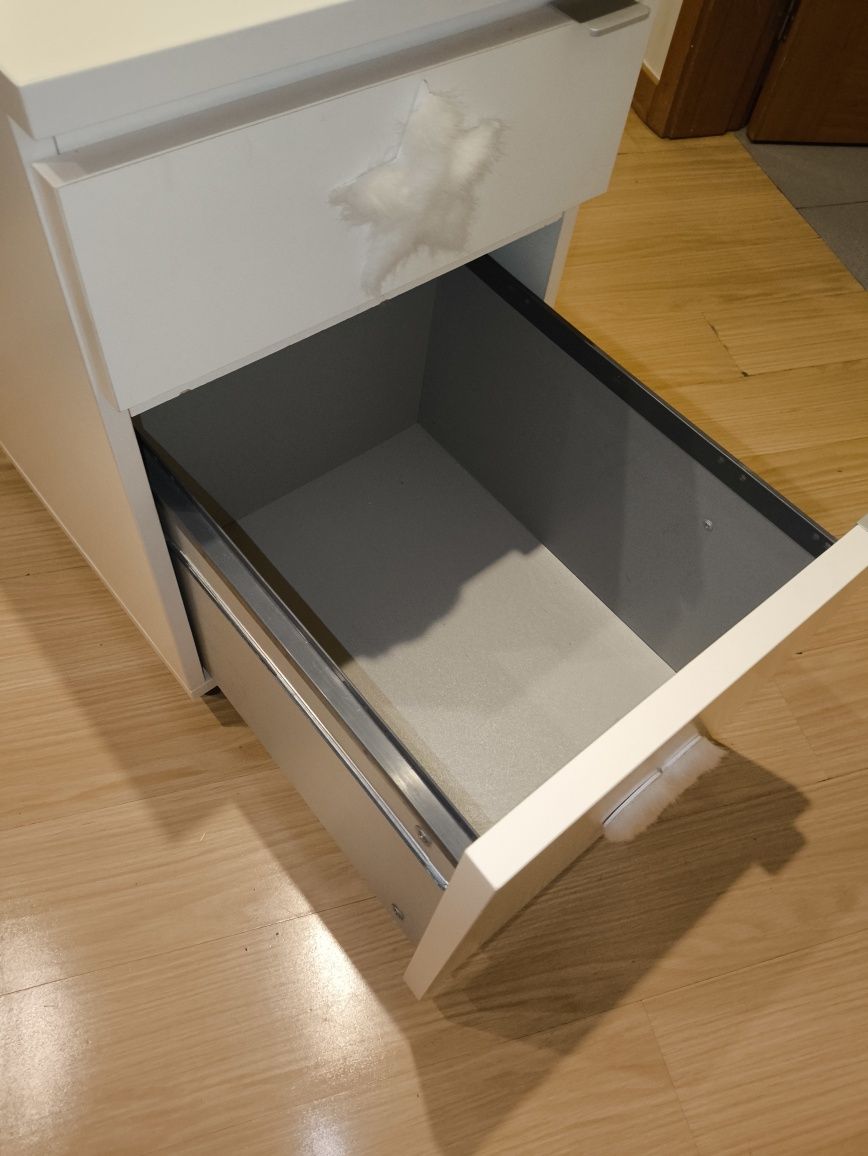 Móvel Branco c/Gavetas  40x51x63 - Muito Versátil
