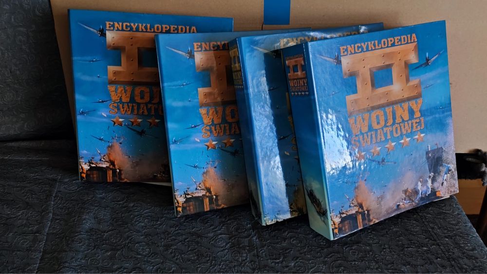 Historia II Wojny Światowej 81 płyt 4 segregatory