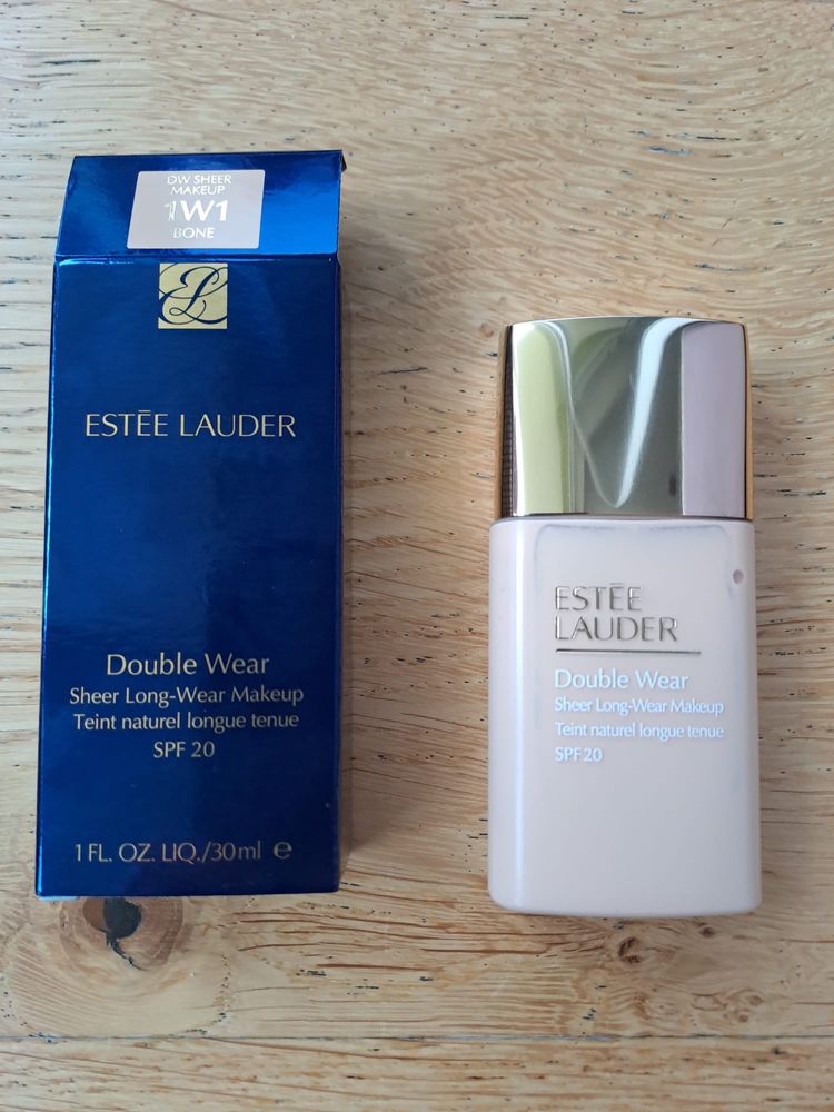 Estee Lauder double wear sheer 1W1 bone podkład do twarzy