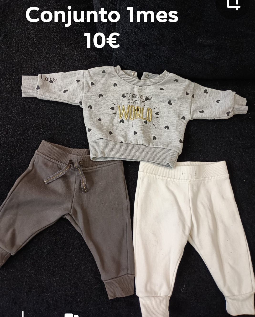 Roupa de bebé 1 a 18 meses