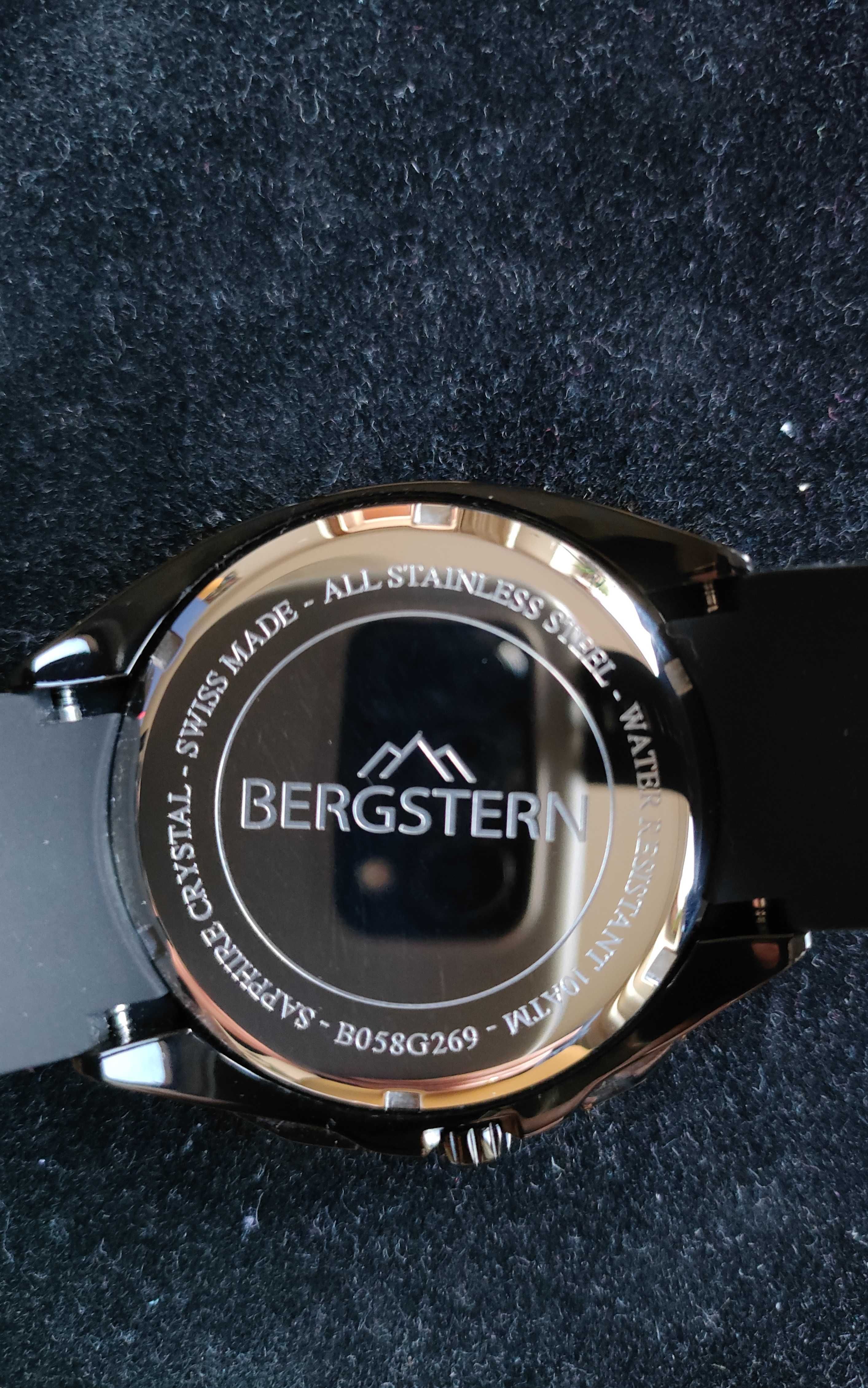 Szwajcarski zegarek męski Bergstern B058G269, nowy, na gwarancji !
