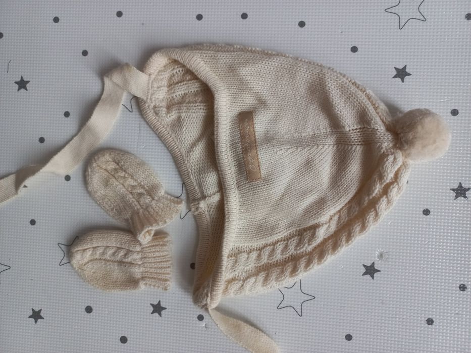 Czapeczka i rękawiczki Natures Purest