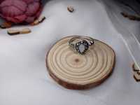 Винтажное кольцо с белым камнем, новое, бижутерия на подарок