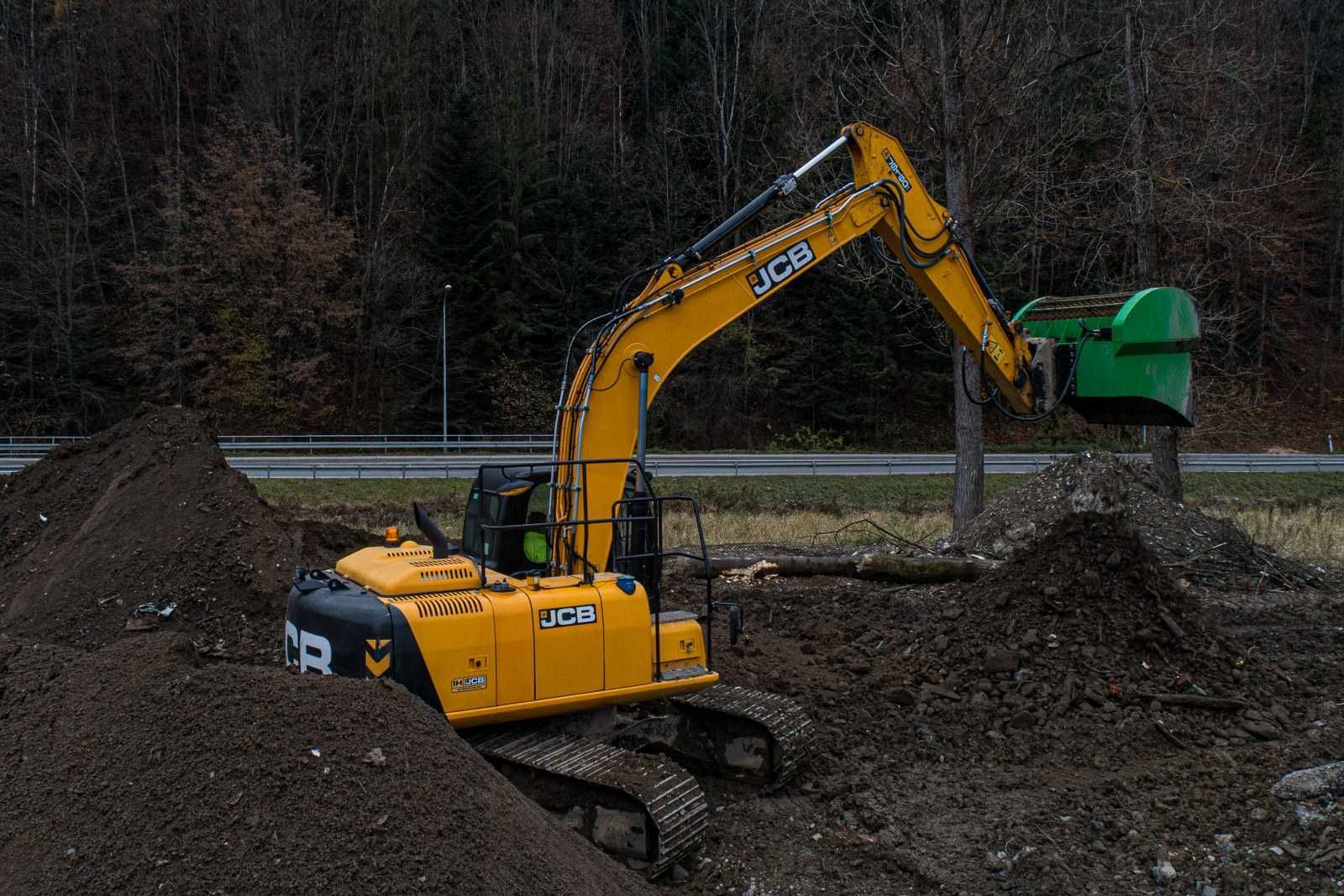 Łyżka przesiewająca sortująca do ziemi SEM2000