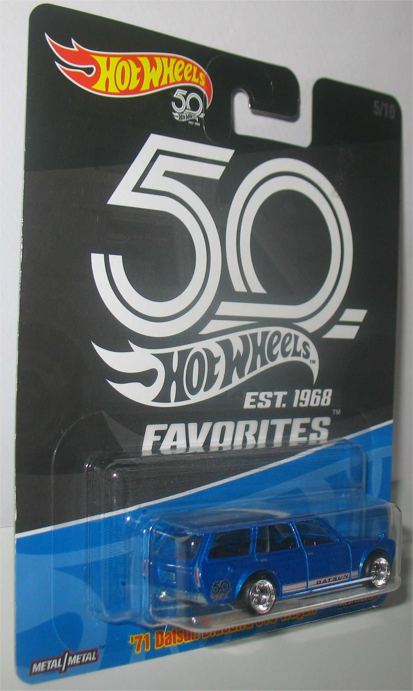 Hot Wheels - 71 Datsun Bluebird 510 Wagon - 50 anos