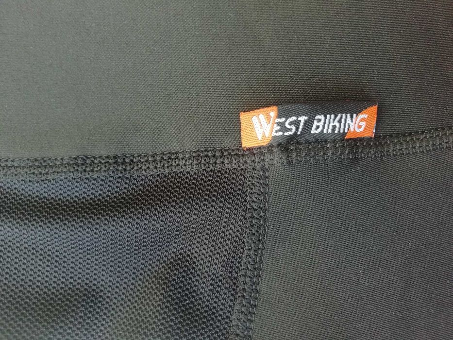 Утеплённая балаклава West Biking на флисе качественная чёрная