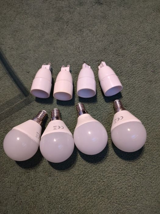 Żyrandol loft metal szkło