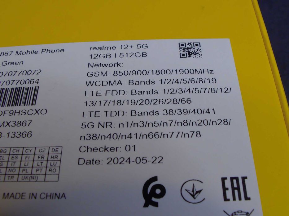 Smartfon Realme 12+ 5G 12/512GB