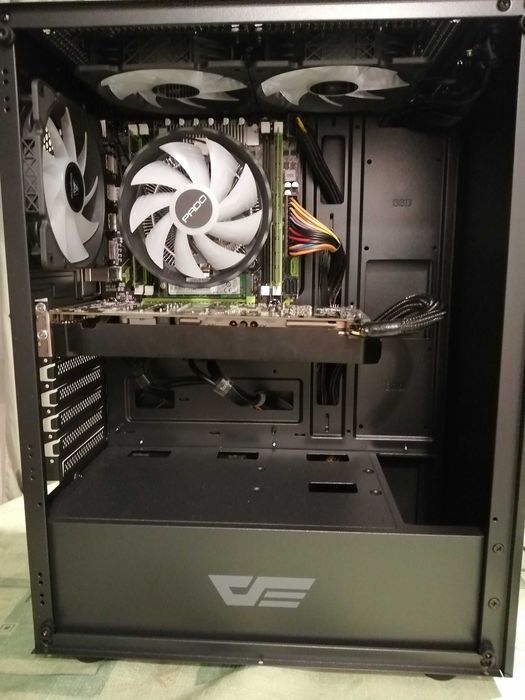 Komputer Gamingowy/Xeon 8 rdzeni/32GB DDR3/GTX1060 3gb/Nvme/win11pro