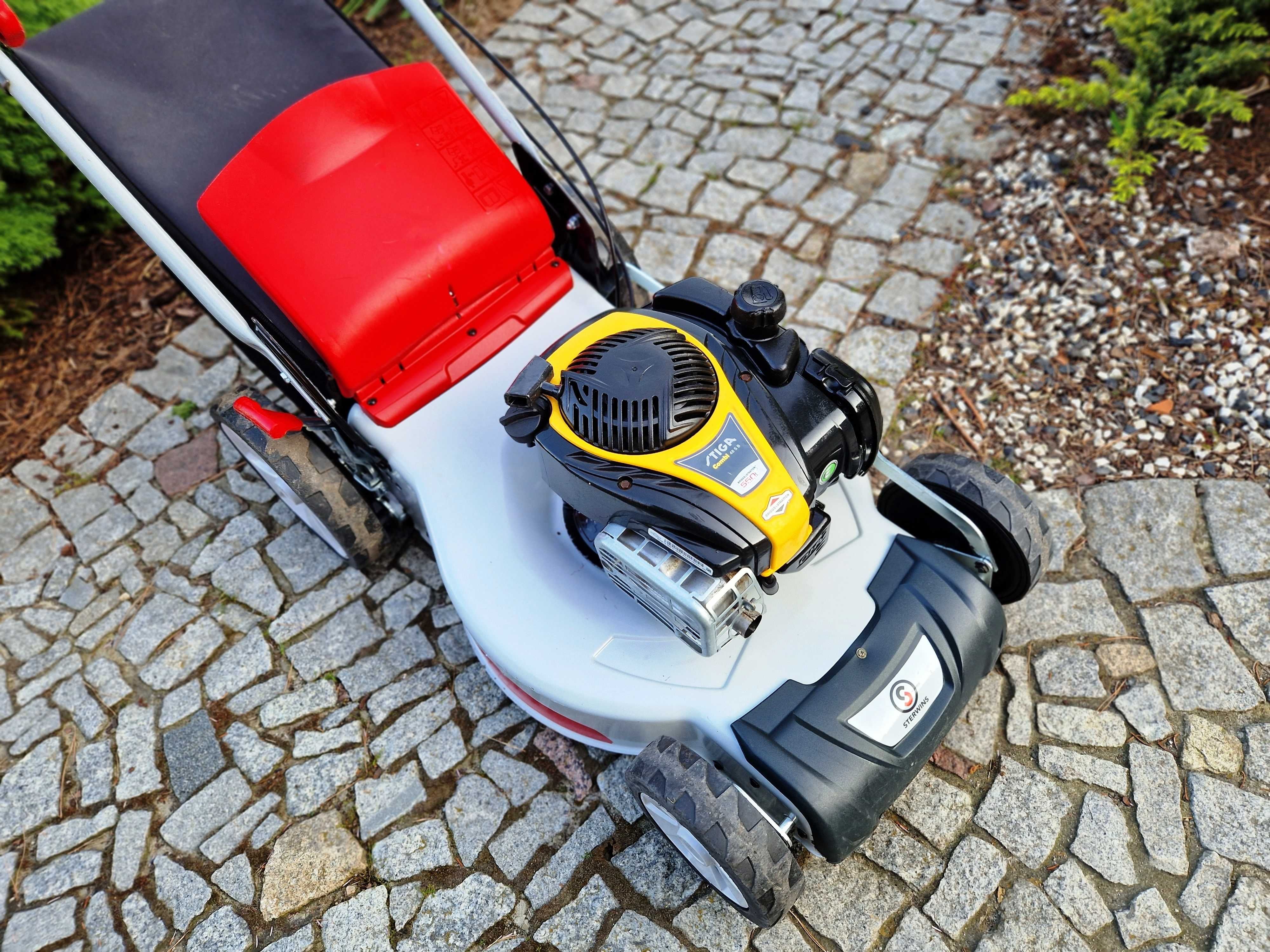kosiarka spalinowa STERKINS B&S 4KM napęd 51 cm - po Serwisie!