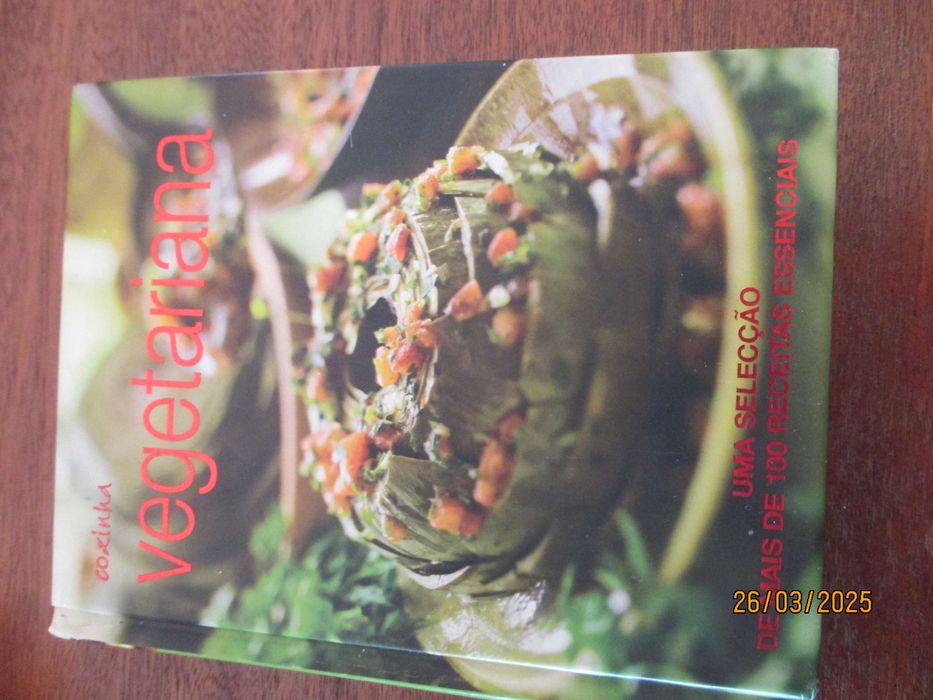 2 livros - Cozinhar com verduras - Cozinha vegetariana