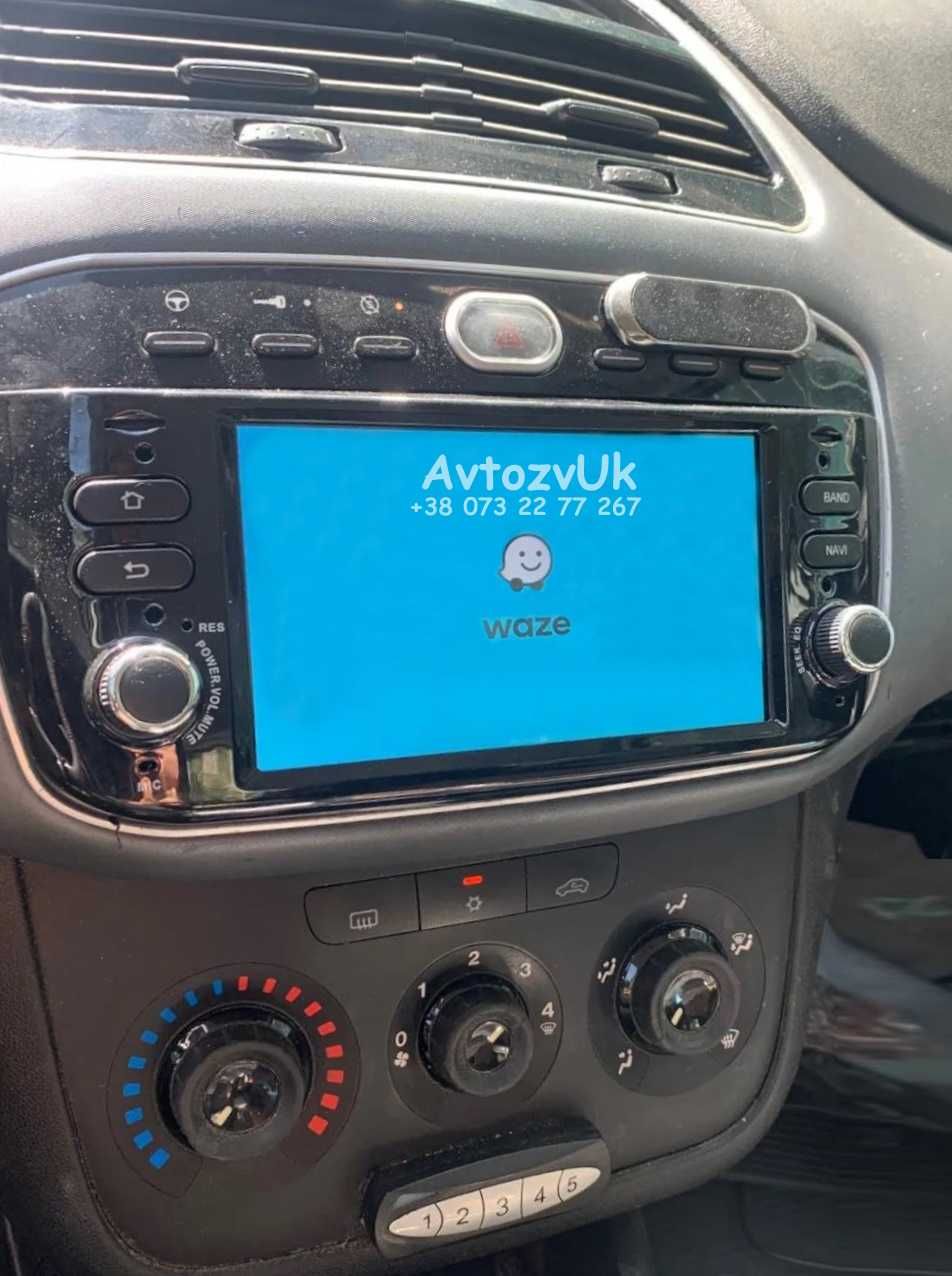 Магнитола BRAVO Fiat LINEA GRANDE PUNTO Линеа Браво CarPlay Android 14
