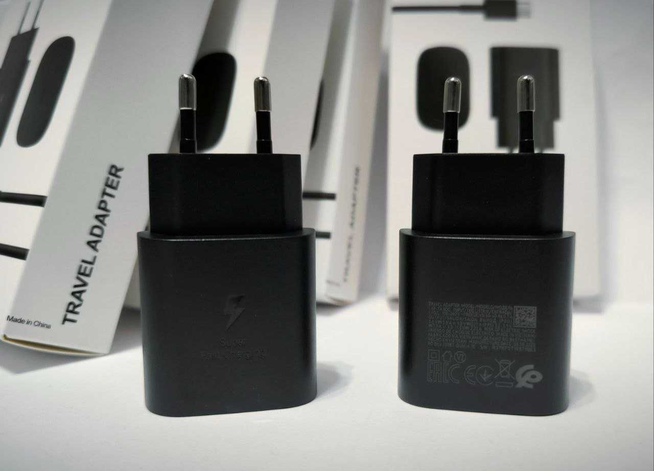 Сетевое зарядное Оригинал Samsung 25W EP-TA800NBEGRU Original