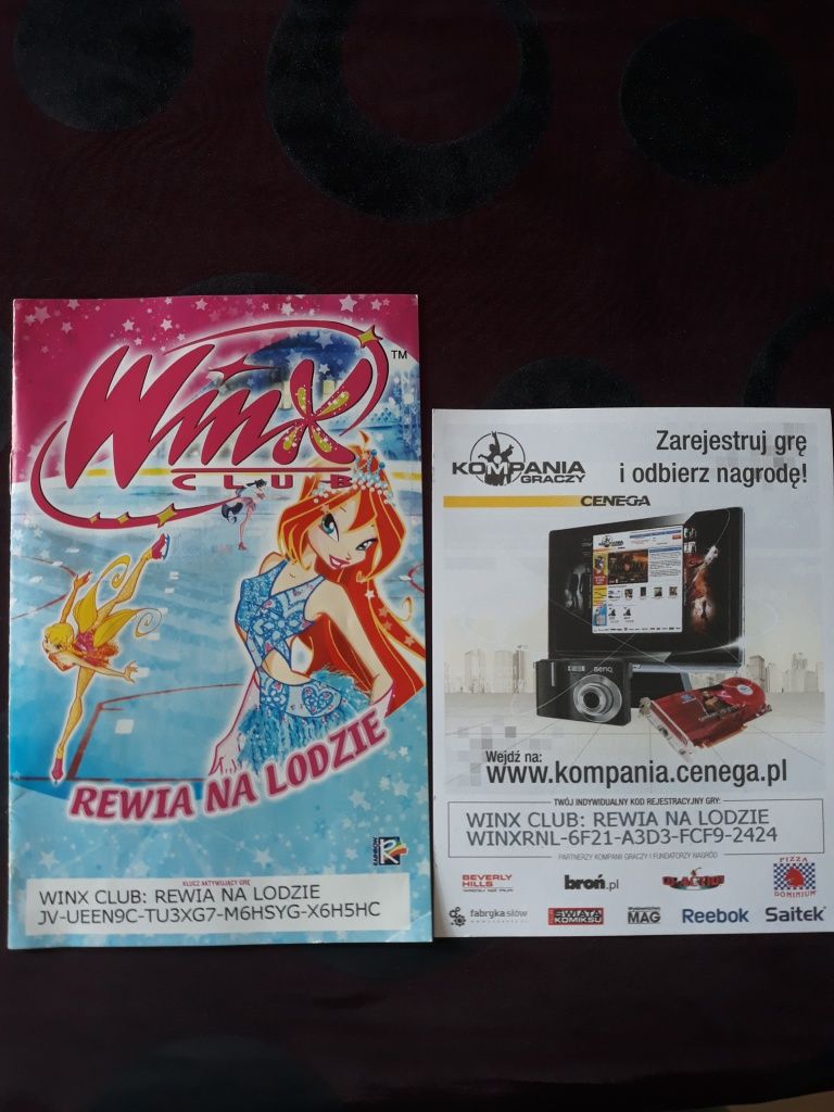 Gra Winx Club - rewia na lodzie