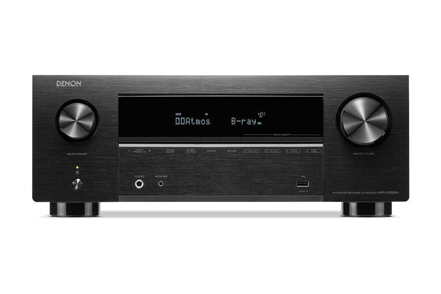 Denon AVR-X2800H - amplituner wielokanałowy | Audiopolis Warszawa