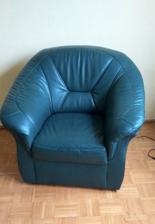 Fotel skórzany - PILNA sprzedaż