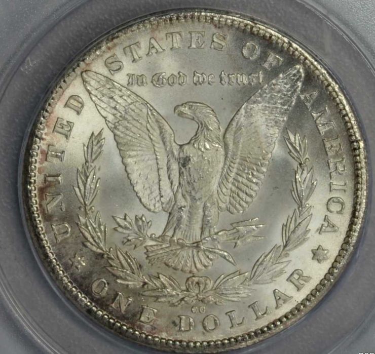 1 dolar srebro USA 1880cc , one dollar , Rarytas , Morgan Carson City