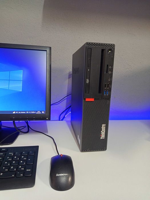 Lenovo Core i3 8100/Ram 16GB/SSD 250GB/+Monitor