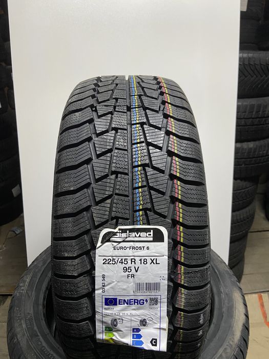 Комплект 225/45/18 R18 Gislaved Euro*Frost 6 95V XL 4шт Зимова шина